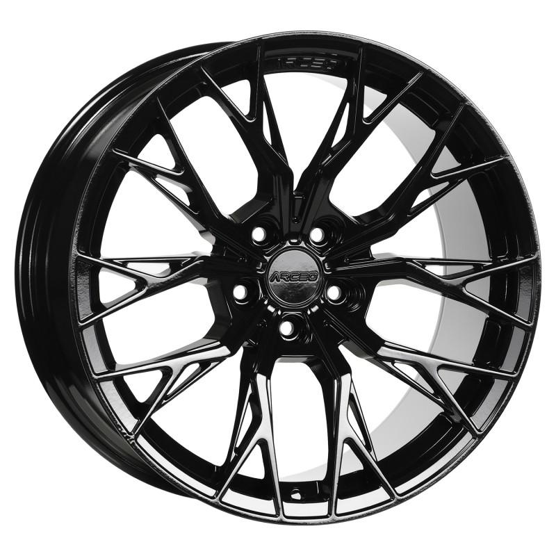 Llanta roma 8.5x19 5x120 et35 72.6 black