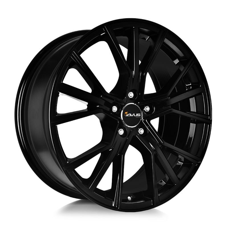Llanta avus af18 8.5x19 5x120 et47 65.1 black