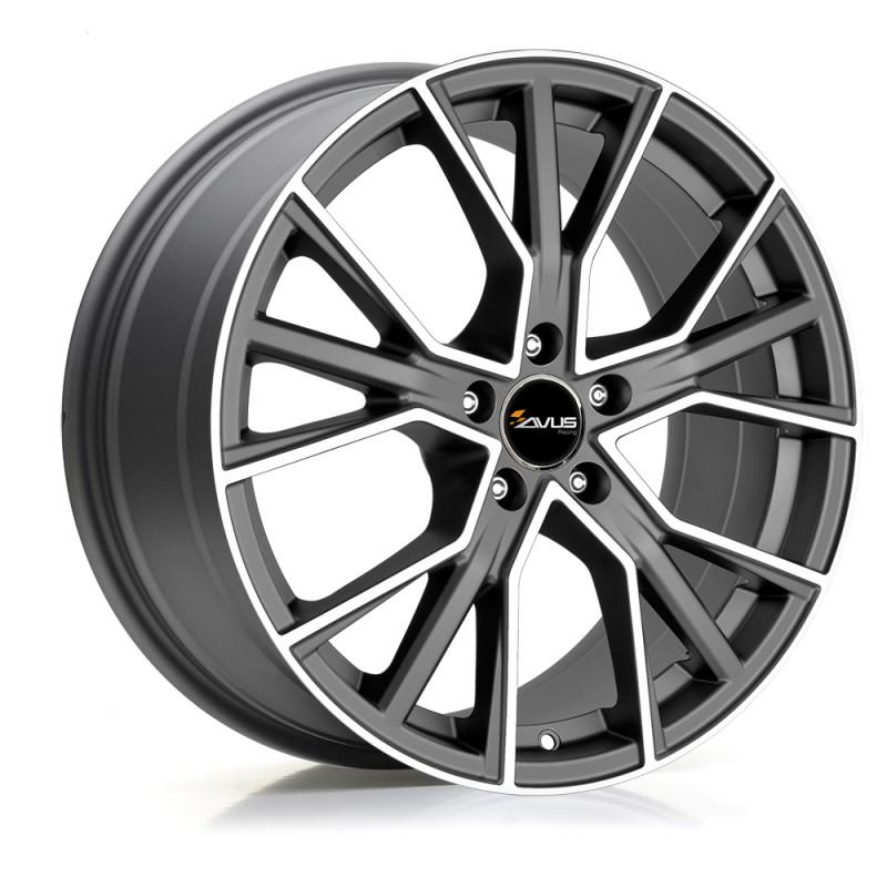 Llanta avus af18 9x20 5x120 et45 65.1 matt anthracite polished