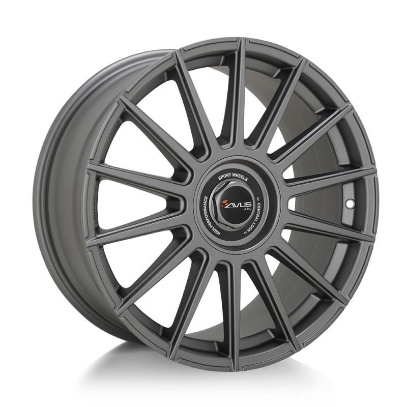 Llanta avus ac-m09 8x18 5x112/120 et30 72.6 grey matt