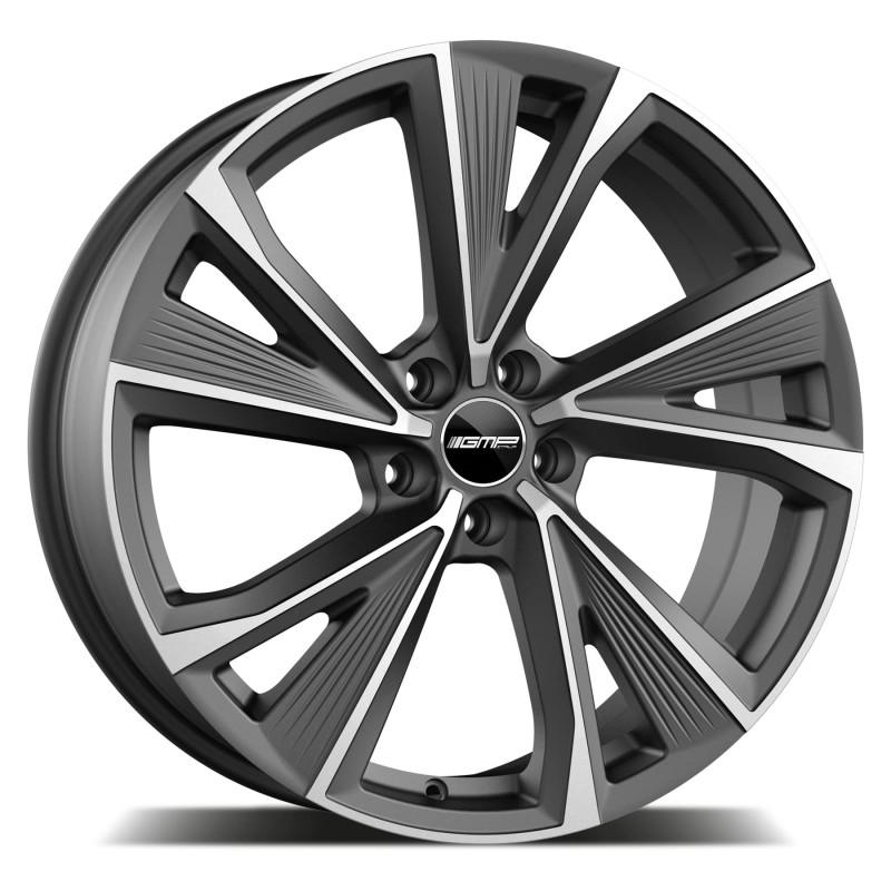Llanta gmp evento 7.5x18 5x100 et40 57.1 matt anthracite diamond