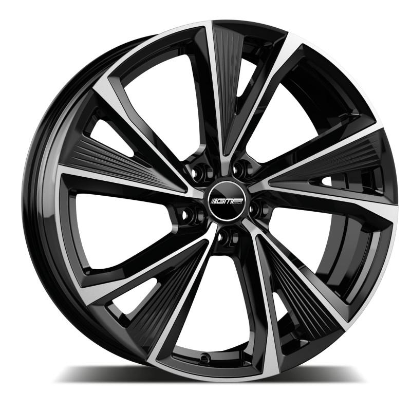 Llanta evento 7.5x18 5x100 et40 57.1 black polished