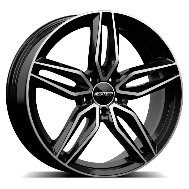 FASTEN 8.5X20 5X112 ET30 66.6 BLACK POLISHED