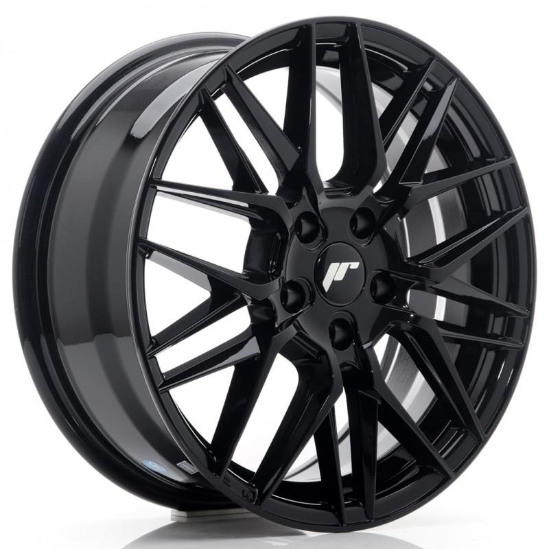 JR Wheels JR28 17x7 ET35 5x100 Gloss Black