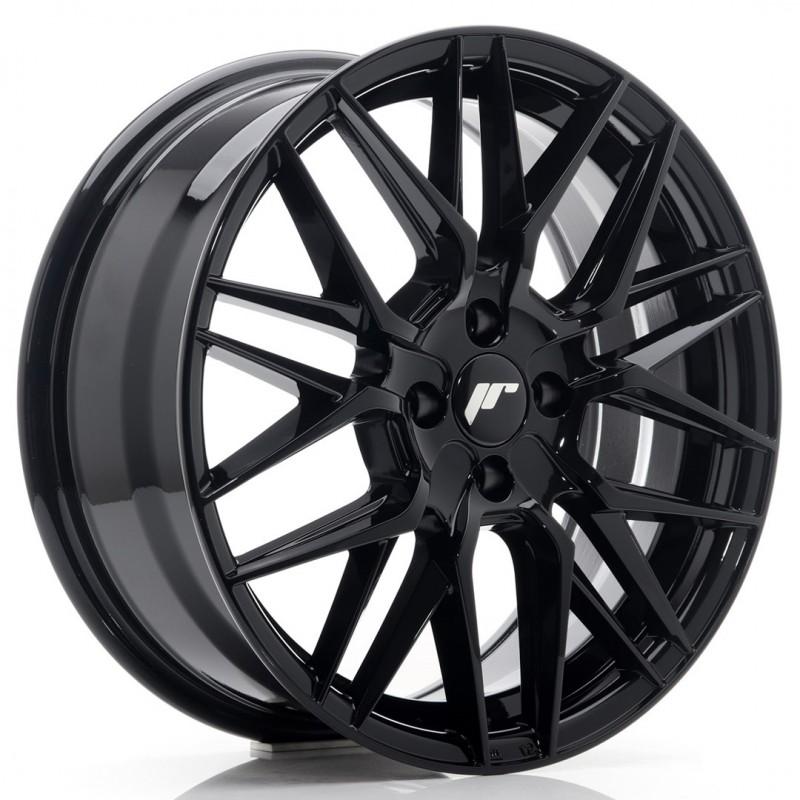 JR Wheels JR28 17x7 ET40 4x100 Gloss Black