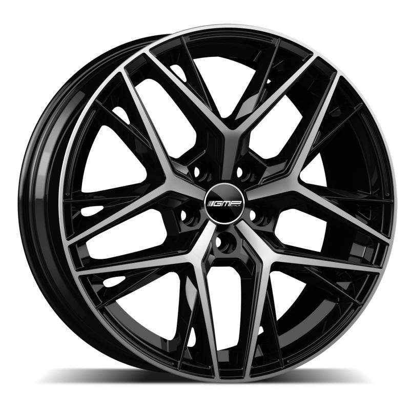 Llanta rebel 9x20 5x112 et38 57.1 black polished