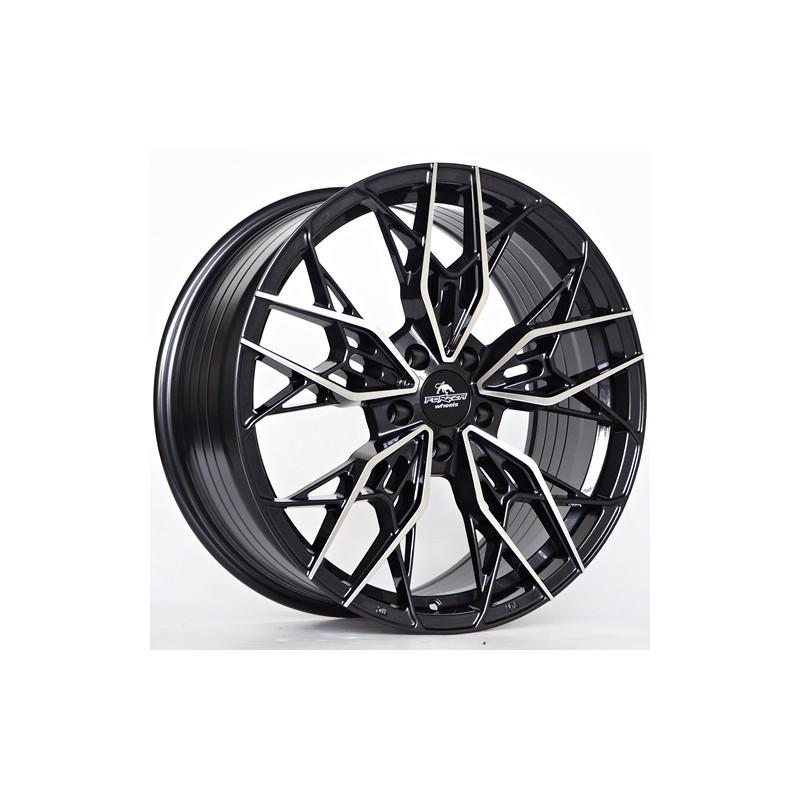Llanta spectrum 9.5x19 5x120 et38 72.6 black magig polished