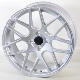 Llanta bma 7.5x17 4x108 et25 65.1 silver