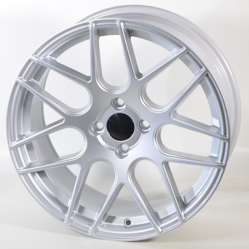 Llanta bma 7.5x17 4x108 et25 65.1 silver