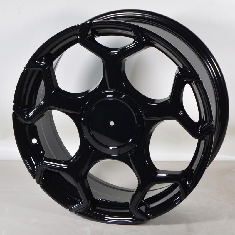 JW031 7X17 4X98 ET40 58.1 BLACK