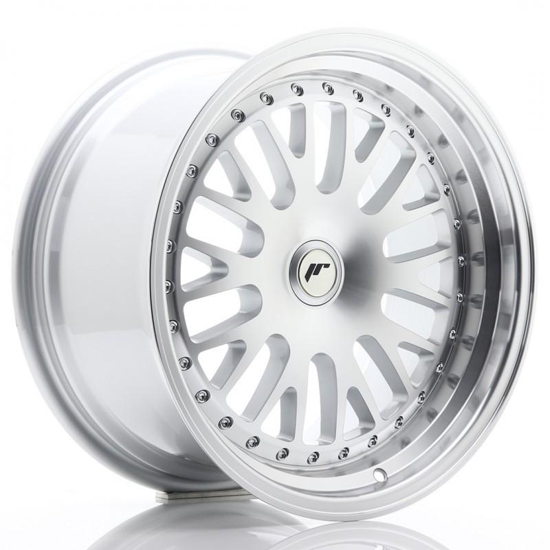 Llanta jr wheels jr10 17x9 et25-30 blank silver machined face