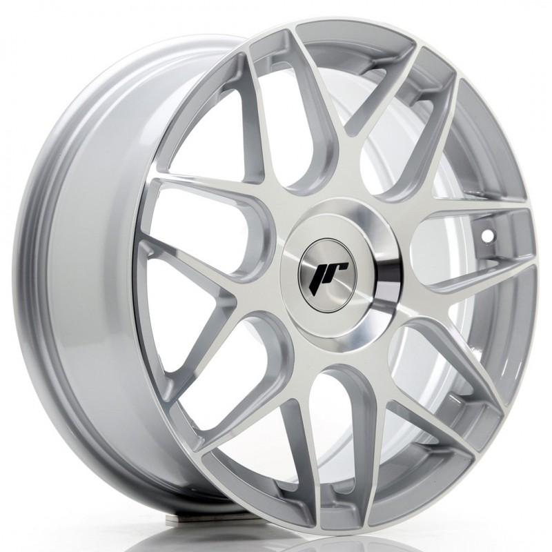 Llanta jr wheels jr18 17x7 et20-40 blank silver machined face