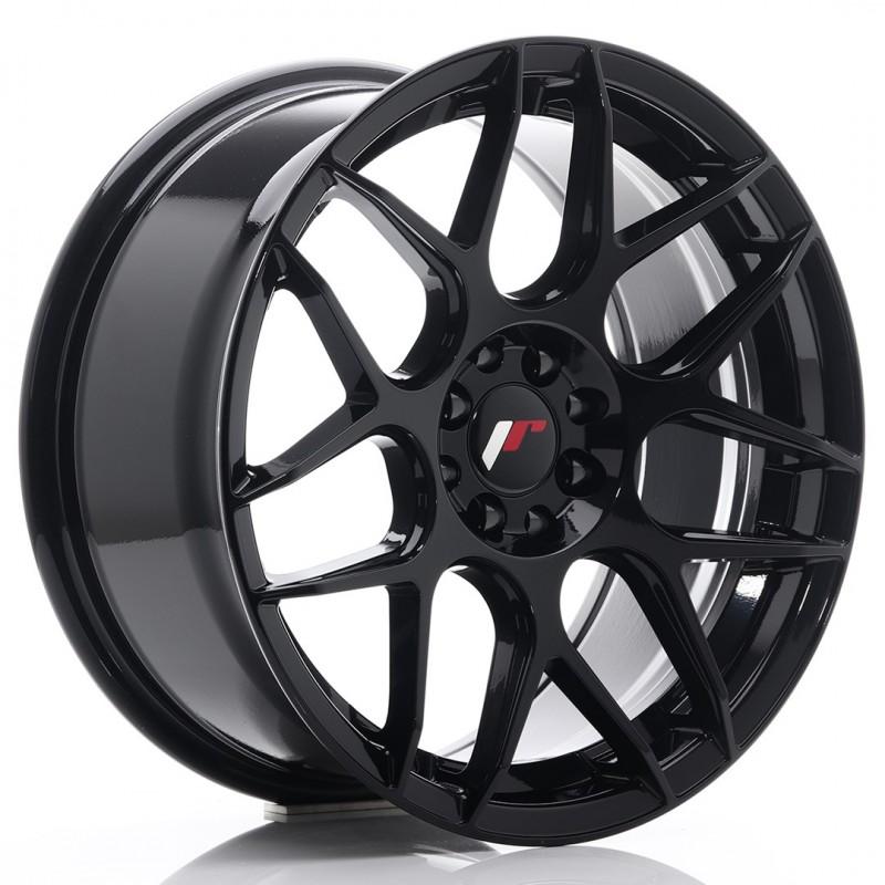 Llanta jr wheels jr18 17x8 et25 4x100/108 gloss black