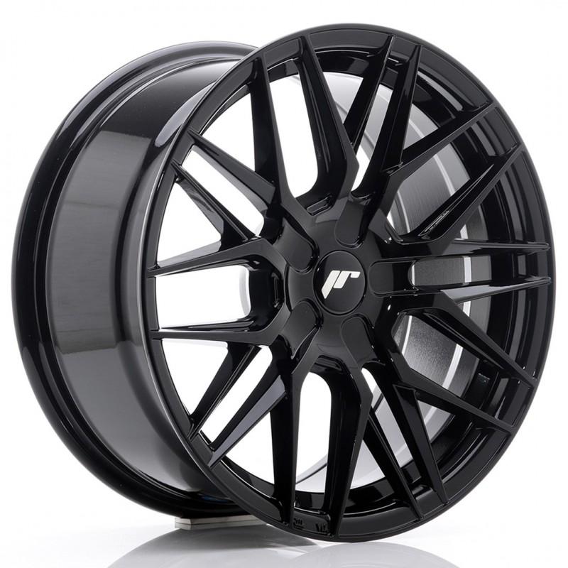 Llanta jr wheels jr28 17x8 et25-40 blank gloss black