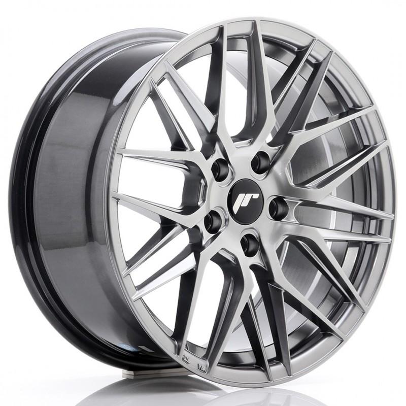 Llanta jr wheels jr28 17x8 et35 5x100 hyper black