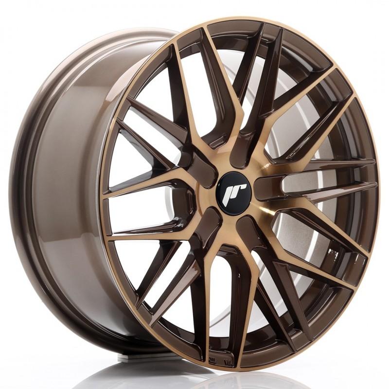 Llanta jr wheels jr28 17x8 et25-40 blank platinum bronze