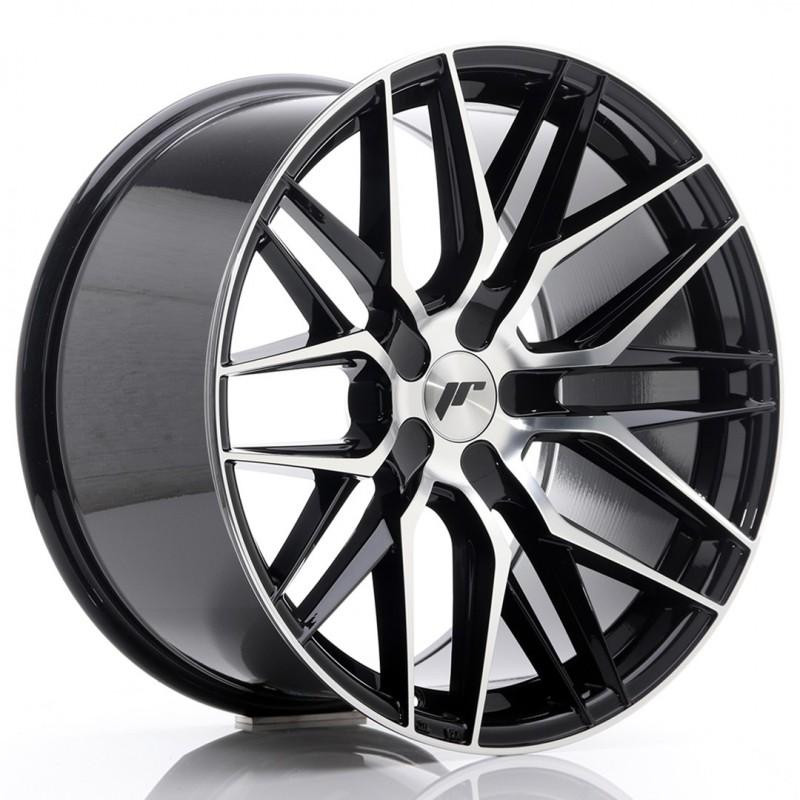 Llanta jr wheels jr28 19x10,5 et20-40 5h blank gloss black machined face