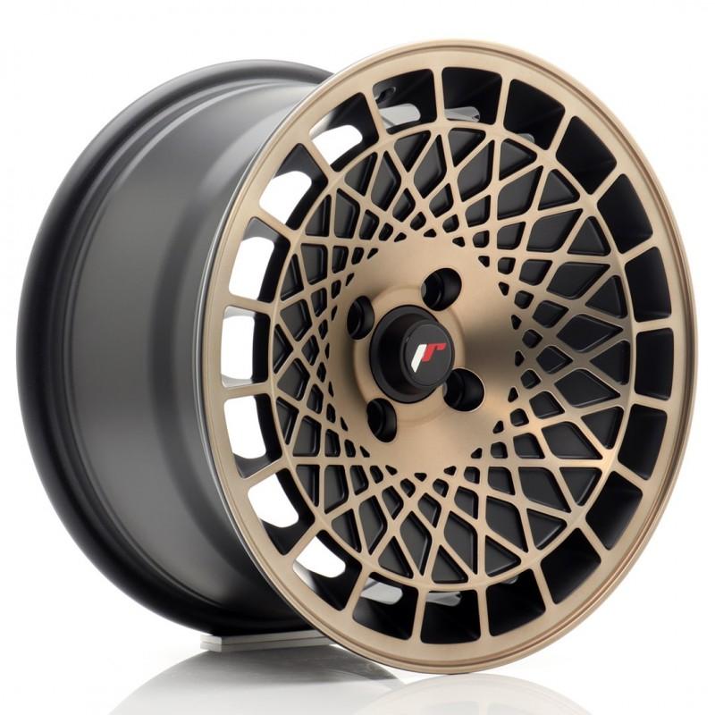 Llanta jr wheels jr14 15x8 et20 4x100 black bronze finish