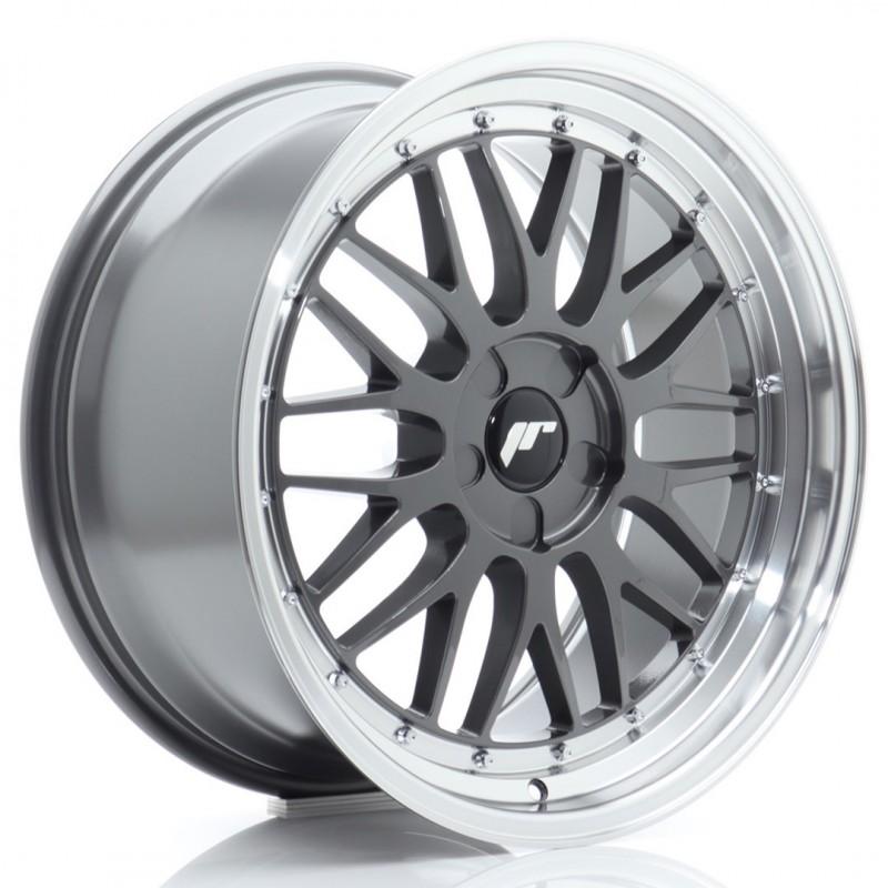 JR Wheels JR23 19x9,5 ET20-45 5H BLANK Hyper Gray w/ Machined Lip