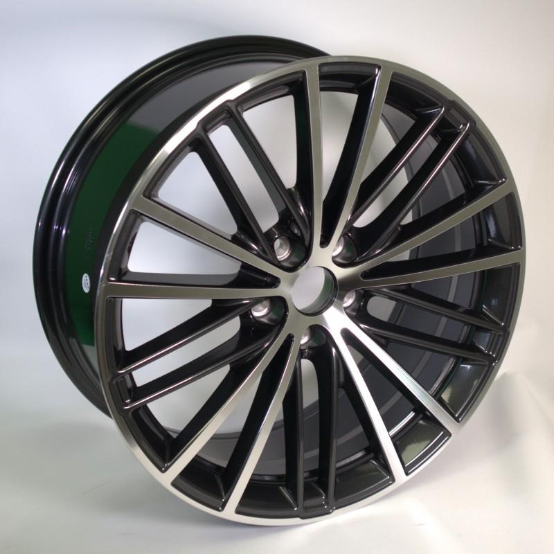 Llanta army 8x19 5x112 et30 66.6 anthracita polished