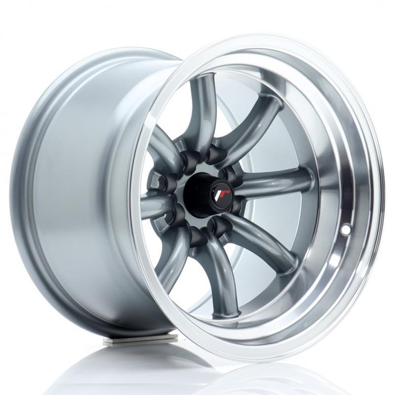 Llanta jr wheels jr19 15x10,5 et-32 4x100/114 gun metal