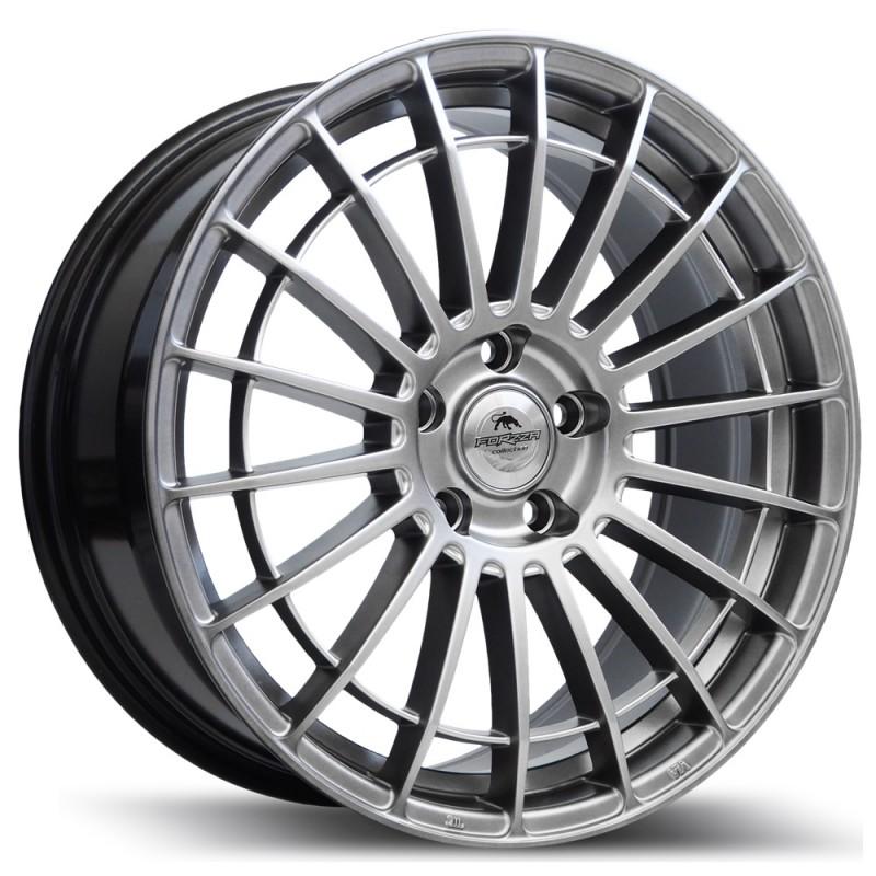 Llanta forzza velvet 8x18 5x108 et40 67.10 shining silver