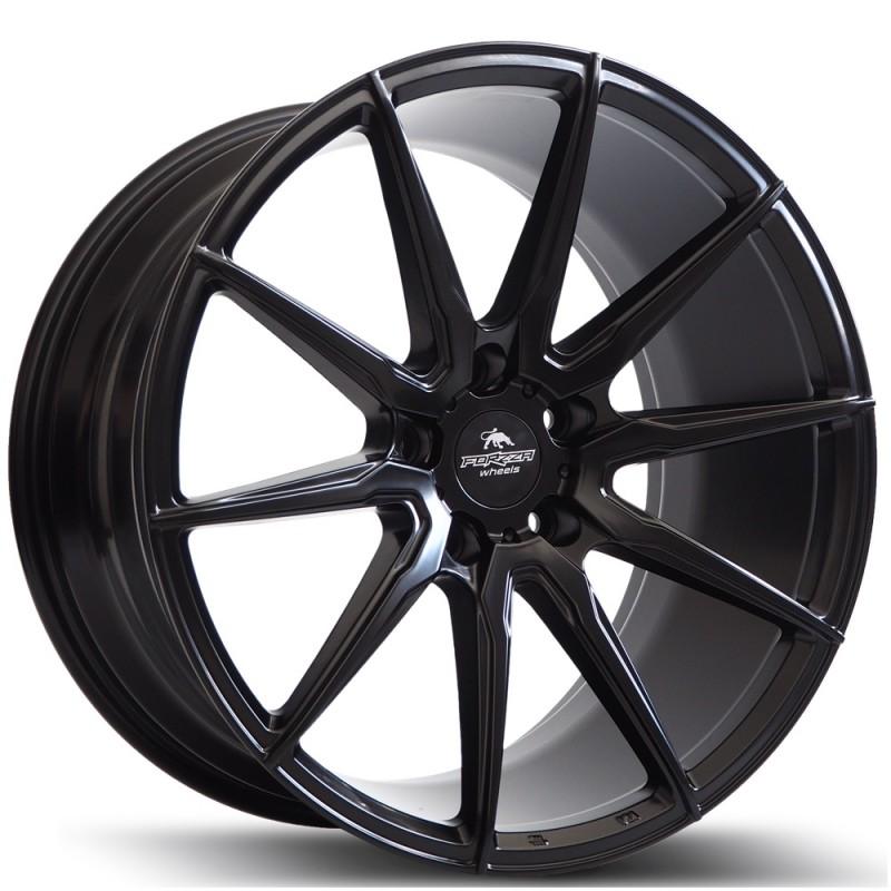 Llanta forzza city 8.5x19 5x112 et40 66.45 satin black