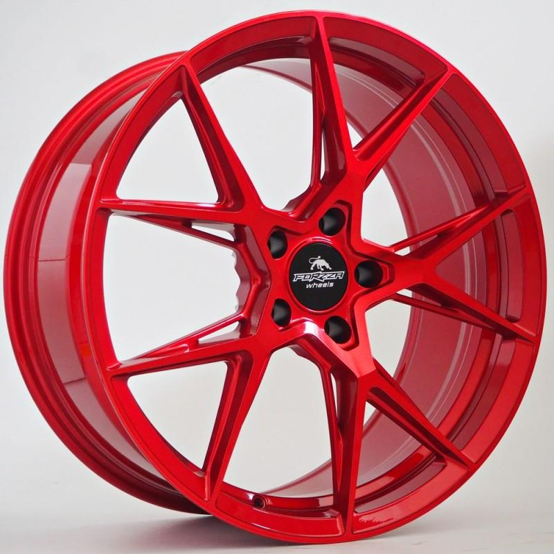 Llanta forzza oregon 9x20 5x112 et35 66.45 candy red