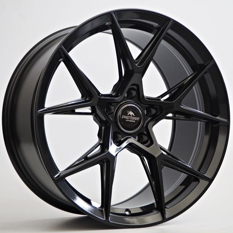 Llanta forzza oregon 9.5x19 5x120 et38 72.56 black magic