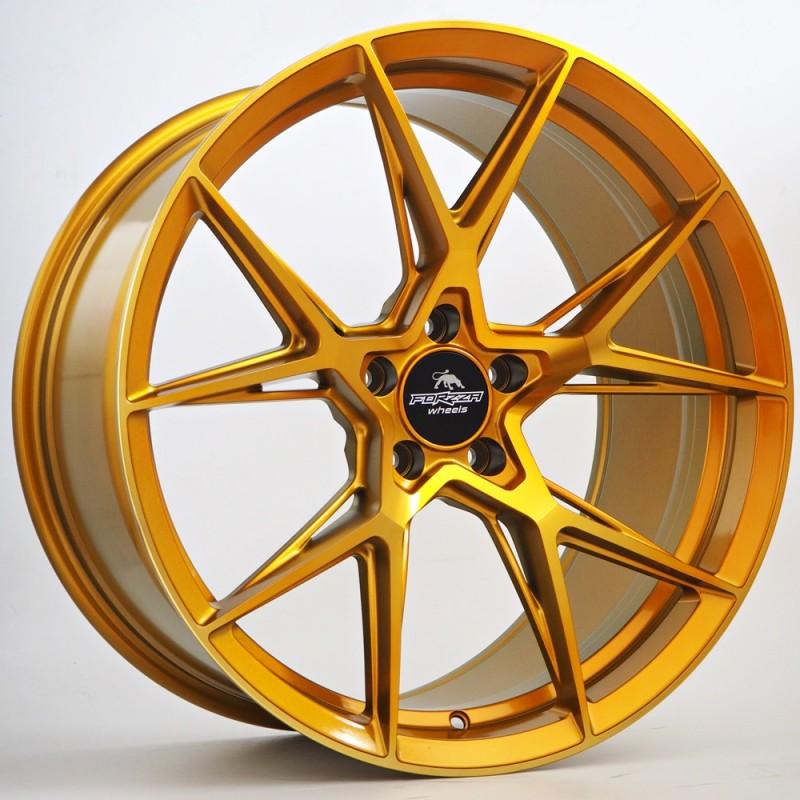 Llanta forzza oregon 9.5x19 5x120 et38 72.56 golden amber