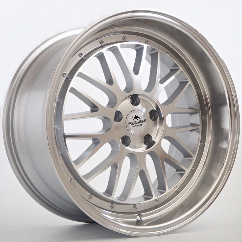 Llanta forzza spot 10.5x20 5x112 et35 66.45 silver face machined