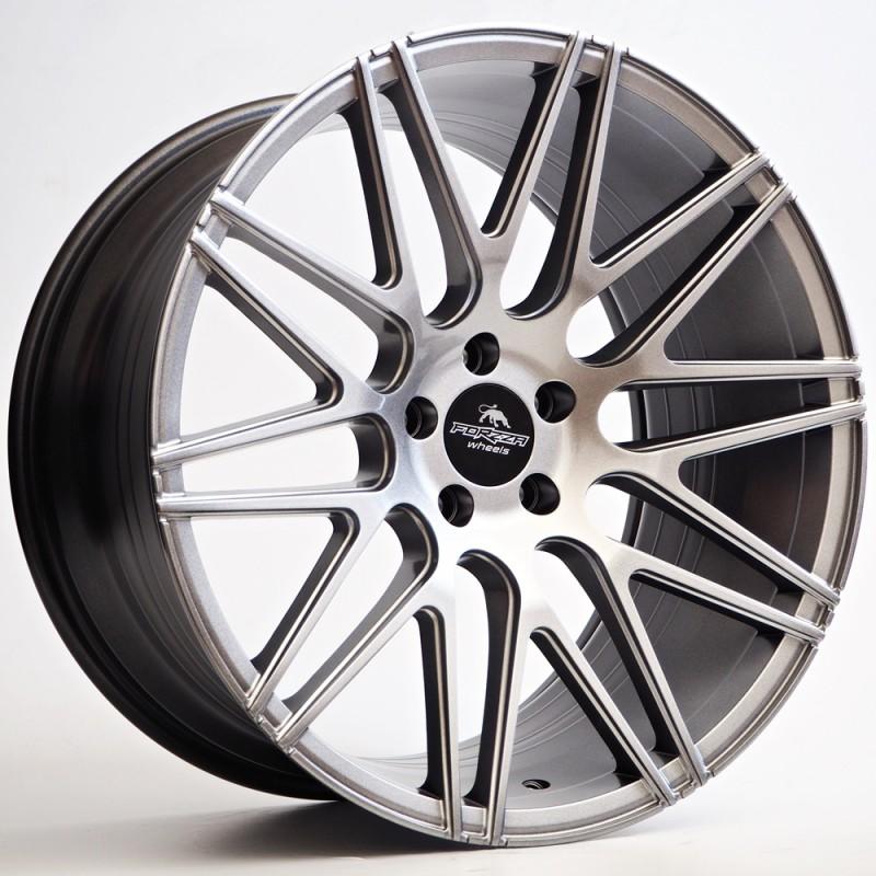 Llanta forzza galaxy 10.5x20 5x112 et38 66.45 gunmetal reflex