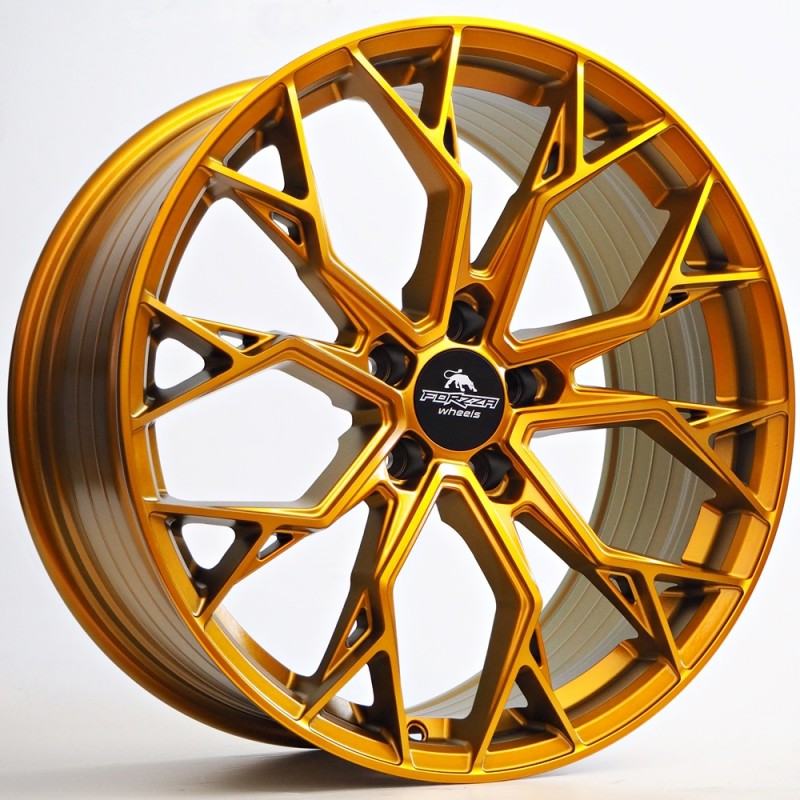 Llanta forzza titan 8.5x19 5x112 et42 66.45 golden amber