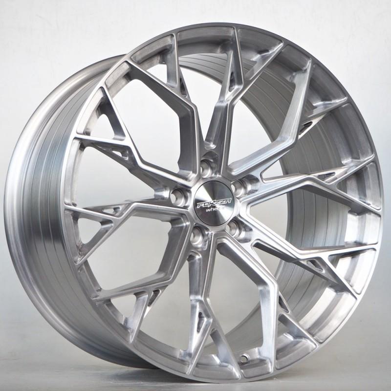 Llanta forzza titan 10.5x20 5x112 et40 66.45 brushed aluminium