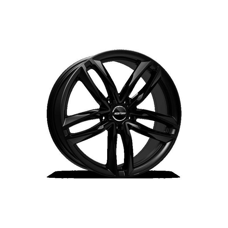 ATOM 8.0X18 5X112 ET35 66.45 BLACK GLOSSY