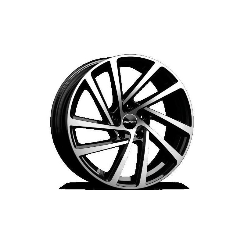 WONDER 8.0X19 5X112 ET40 57.1 BLACK POLISHED