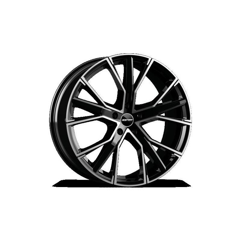 GUNNER 9.0X22 5X112 ET25 66.45 BLACK POLISHED