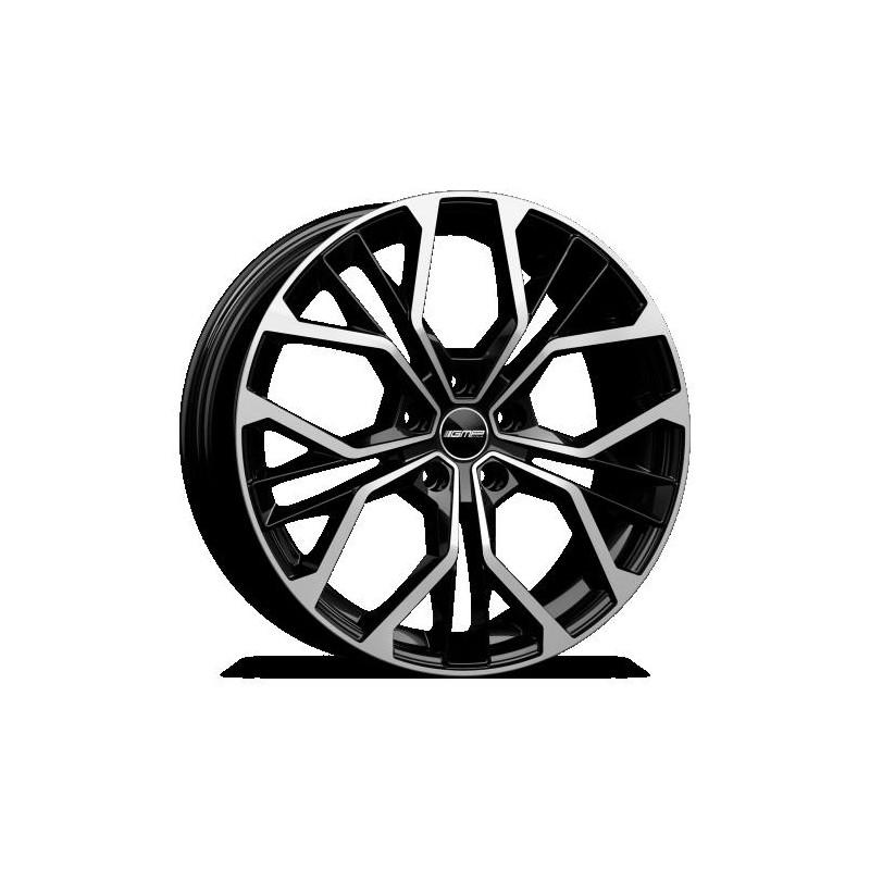MATISSE-S 8X18 5X120 ET50 65.1 BLACK POLISHED