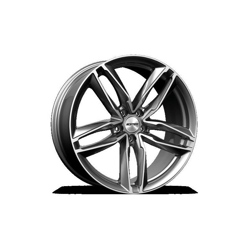ATOM 8.5X19 5X112 ET45 66.45 ANTHRACITE POLISHED