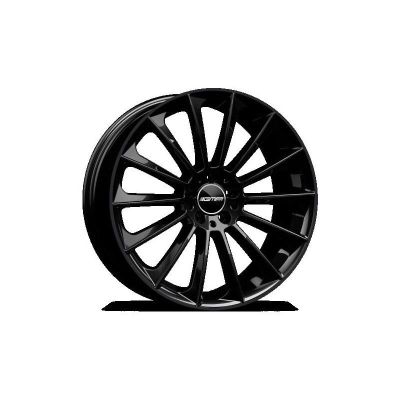 STELLAR 8.5X20 5X112 ET35 66.6 BLACK GLOSSY