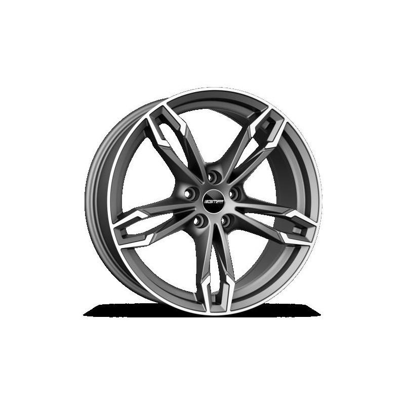 DEA 9.5X20 5X120 ET37 72.6 ANTHRACITE MATT POLISHED