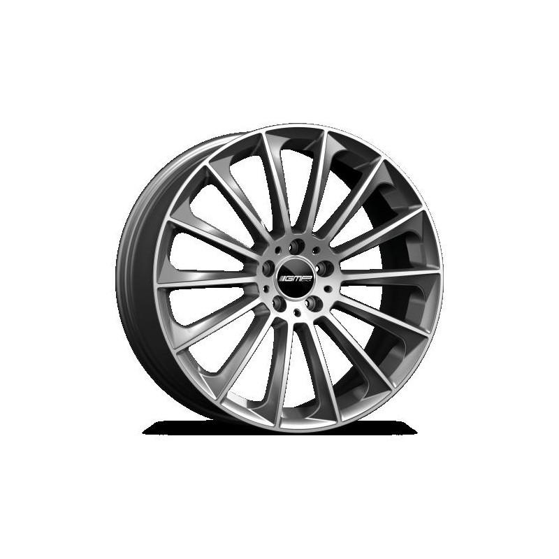 STELLAR 9.5X20 5X112 ET50 66.6 ANTHRACITE POLISHED