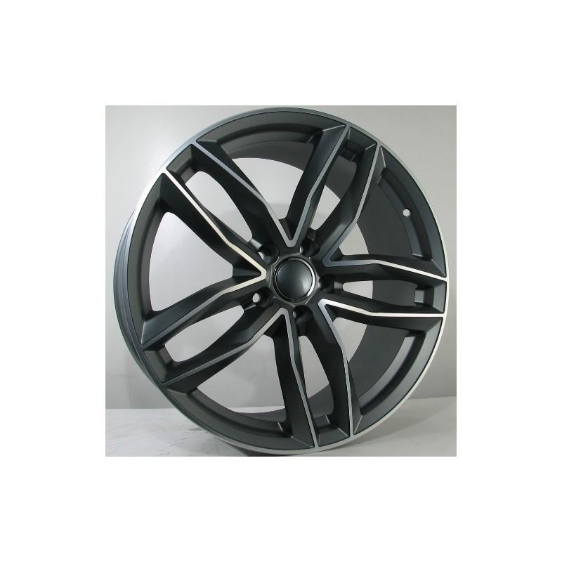 Llanta st wheels douglas 9x20 5x112 et35 66.46 grey matt face machined 