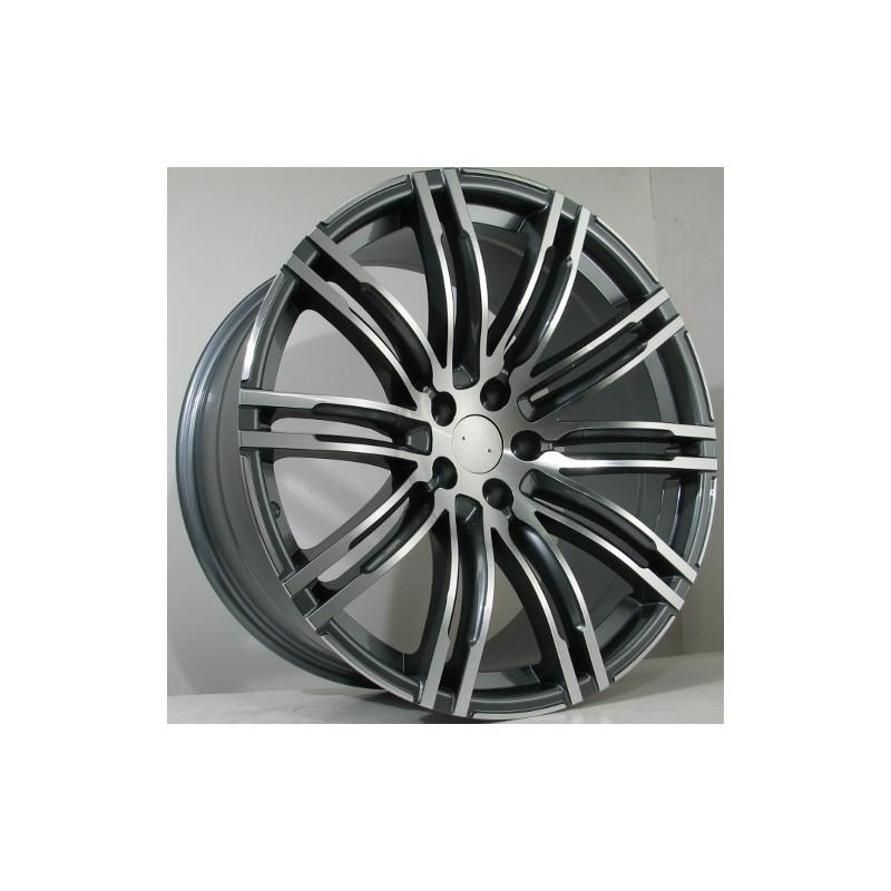 Llanta st wheels parma 10x21 5x112 et19 66.46 grey face machined 