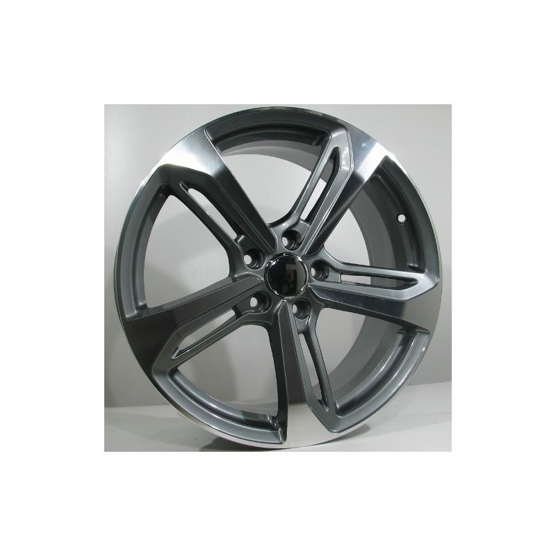 Llanta st wheels odi 8x18 5x112 et42 66.46 grey face machined 