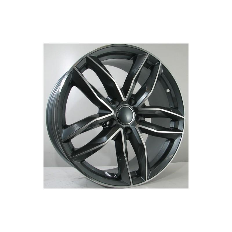 Llanta st wheels douglas 8.5x19 5x112 et42 66.46 grey face machined 