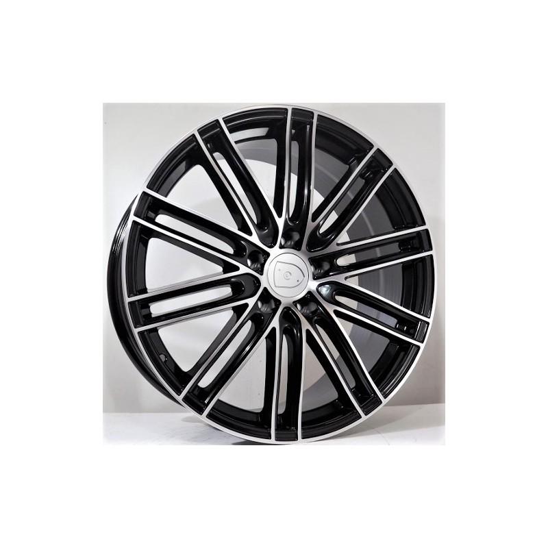 Llanta st wheels lumena 11x21 5x130 et60 71.56 black face machined