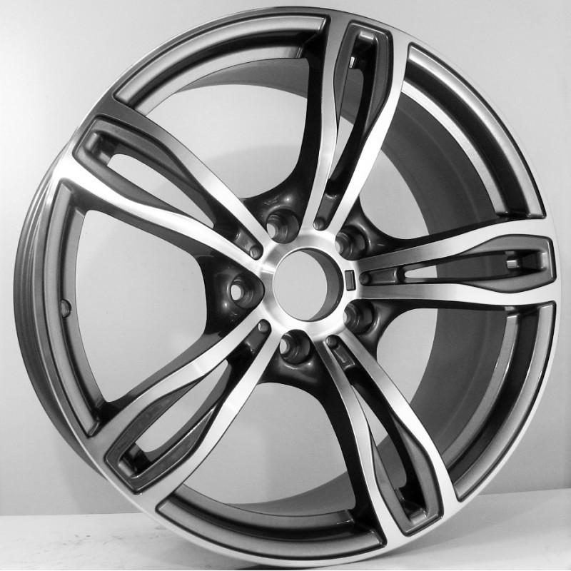 Llanta st wheels griza 9.5x20 5x120 et23 72.56 grey face machined