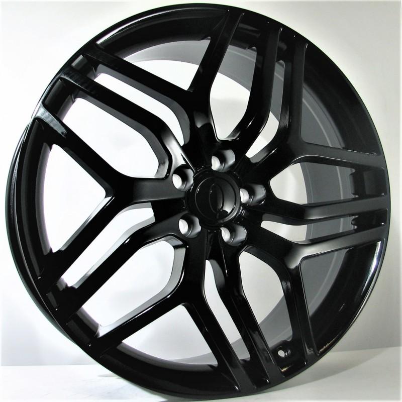 Llanta st wheels drop 9.5x20 5x120 et45 72.56 black