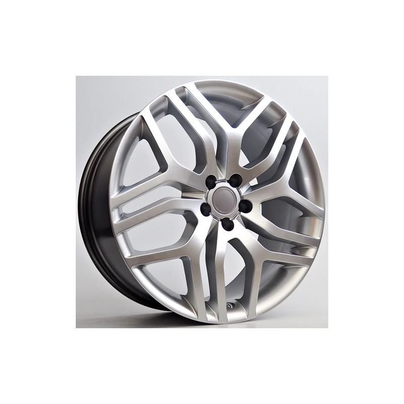 Llanta st wheels drop 9.5x22 5x108 et45 63.40 hyper silver